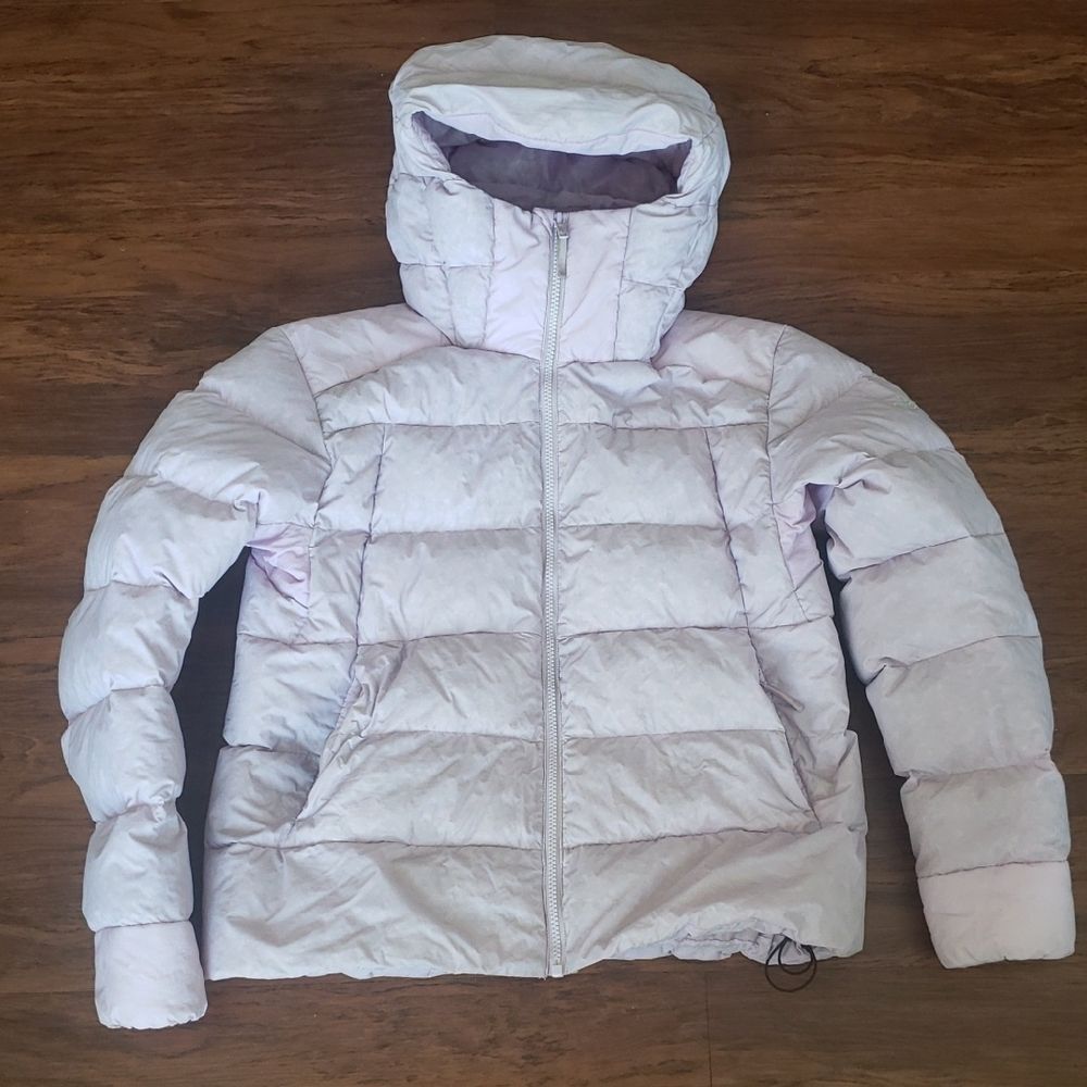 Arcteryx Light Lavendar Thorium Down Puffer Jacket Size Large Outdoor Winter
